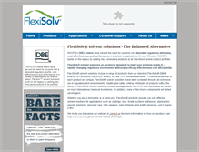Tablet Screenshot of flexisolv.com